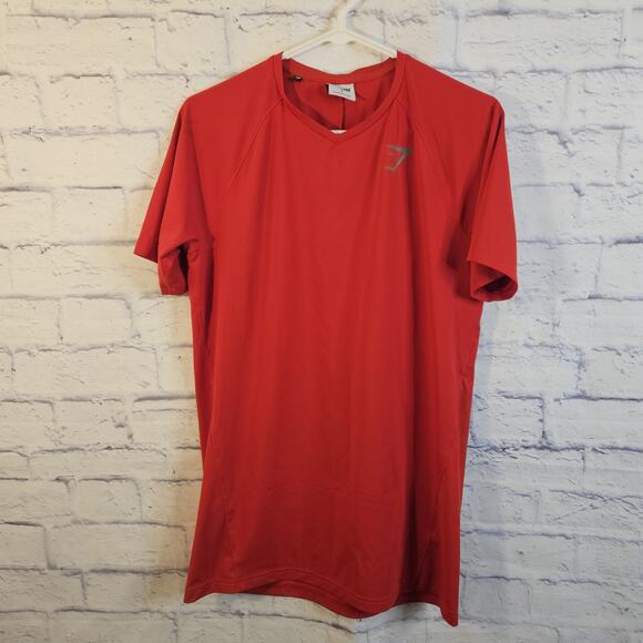 Gymshark Other - GYMSHARK VEER T-SHIRT Size: S Mens Red Short Sleeve